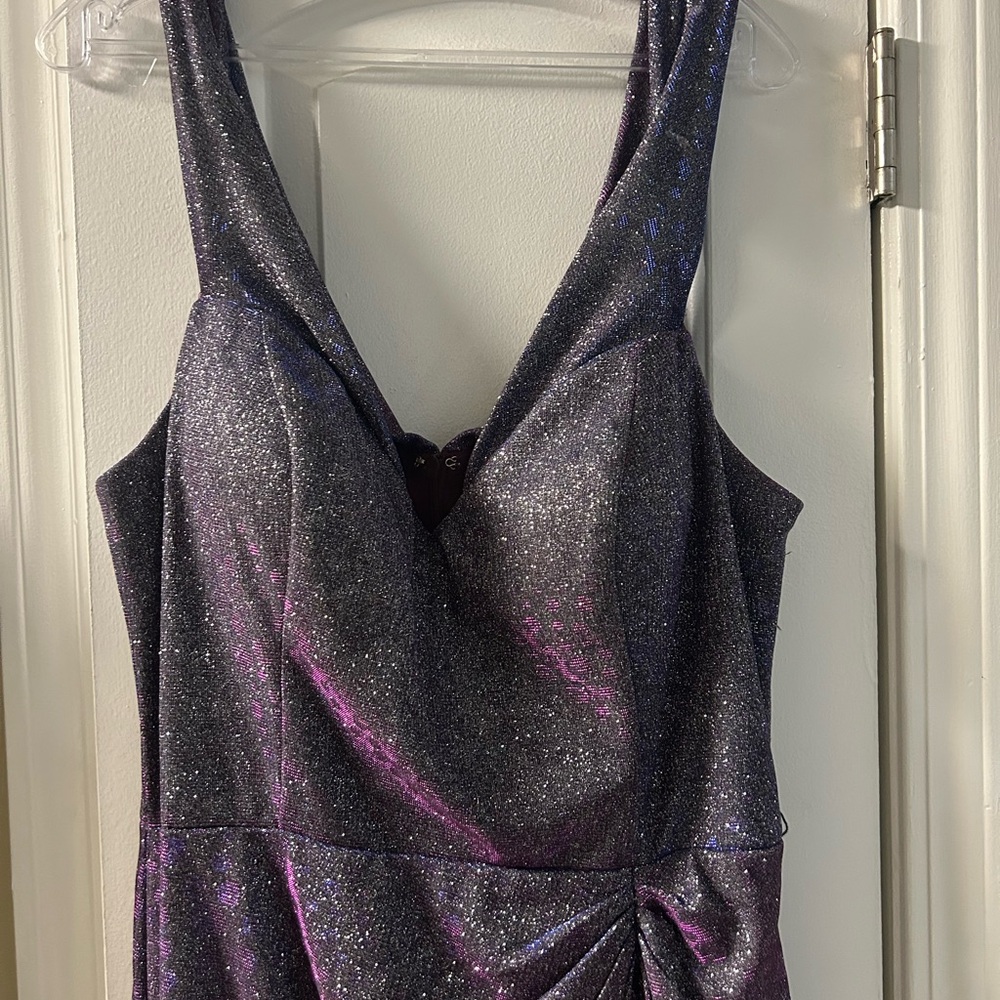 Cinderella Sparkling Purple Dress - Picture 3 of 12
